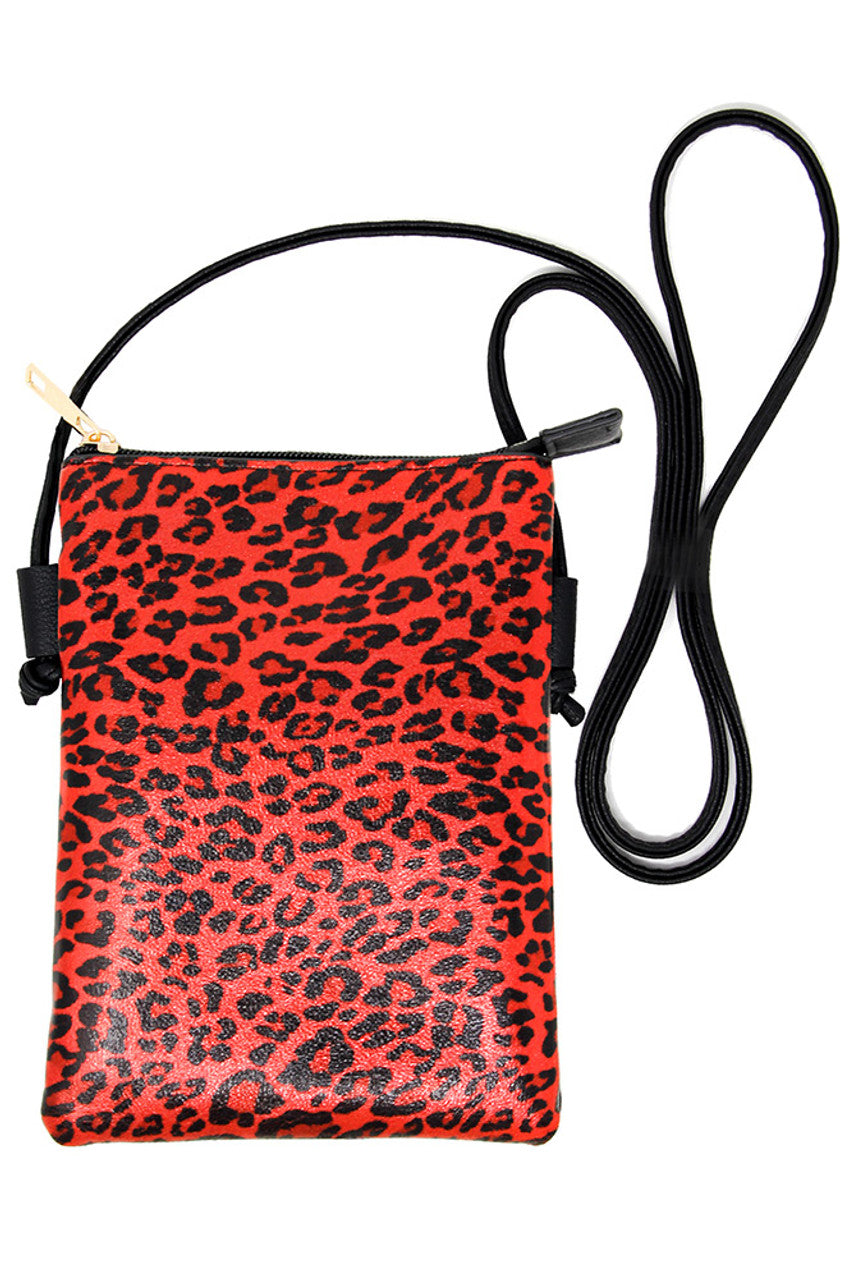 Animal Print Cross Body Bag