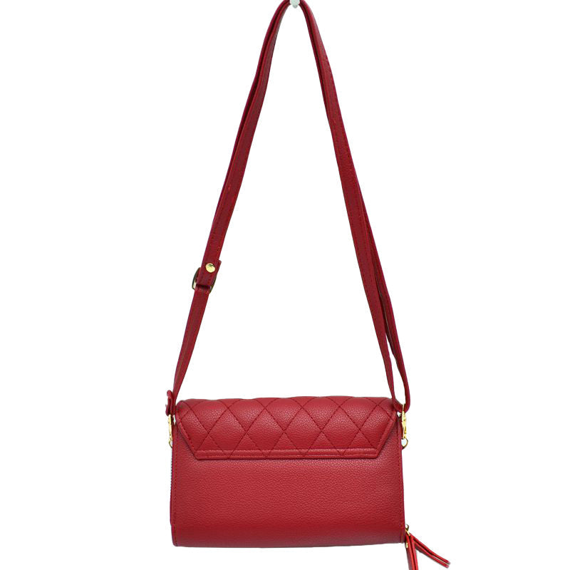 Beautiful Minimalist PU Lather Quilted Flap Bag