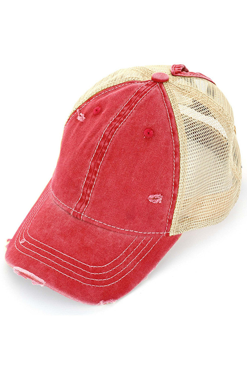 C.C BASEBALL PONYCAP