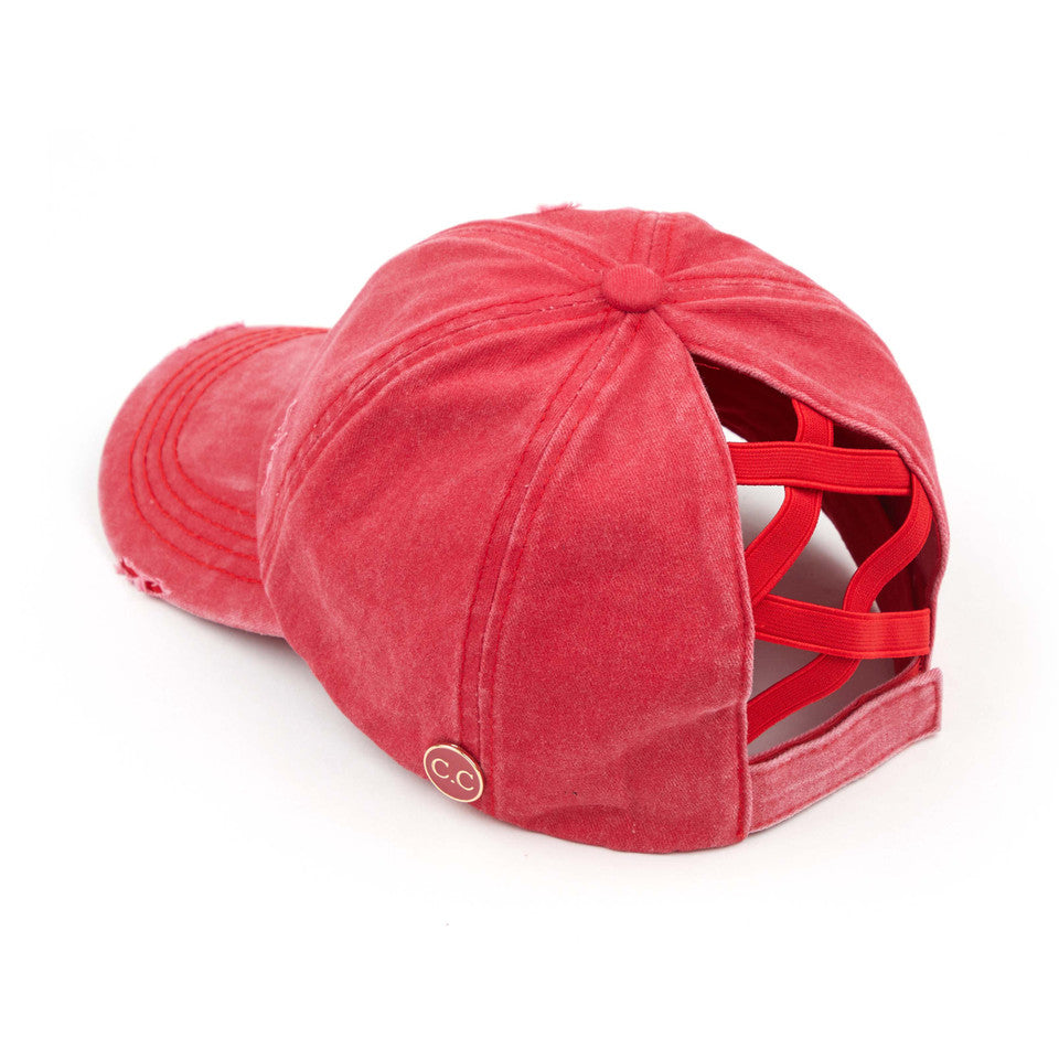 C.C BASEBALL PONYCAP