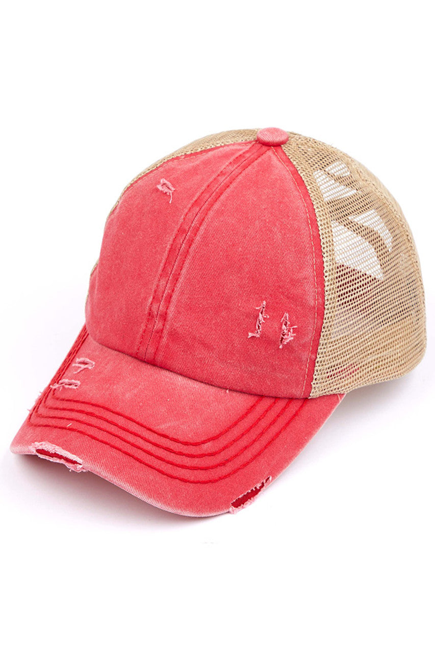 C.C BASEBALL PONYCAP