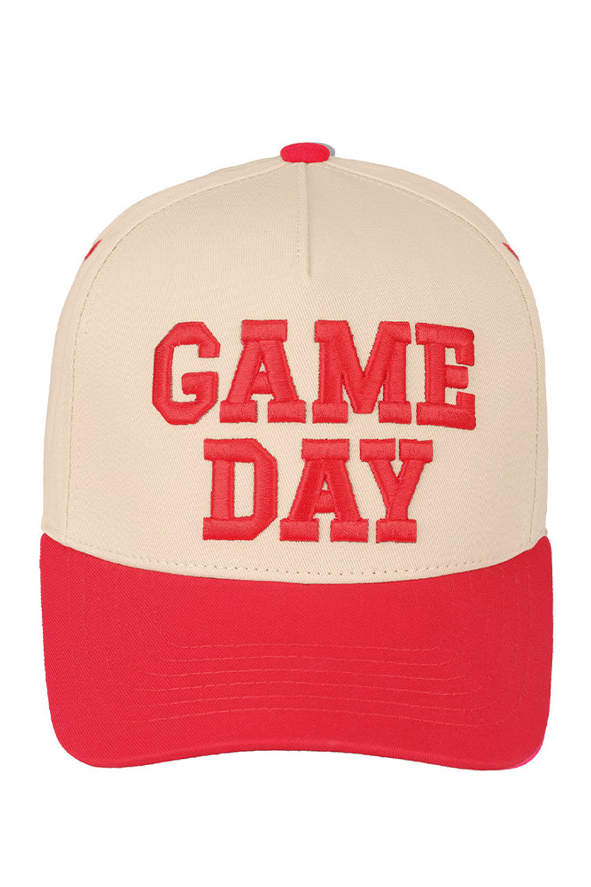 C.C GAME DAY Embroidered Cotton Baseball Cap