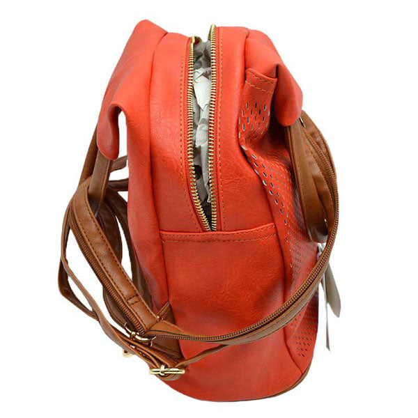 Adjustable Straps Laser Cut Bag