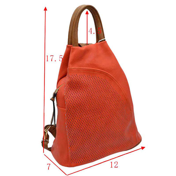 Adjustable Straps Laser Cut Bag