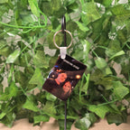 Rectangle Double Sided Personalized Photo and Text Key Chain