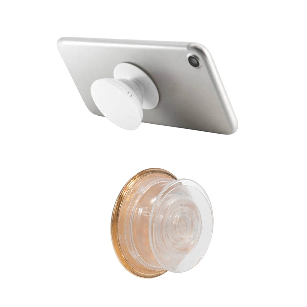 Rhinestone Bunny Bow Mirror Adhesive Phone Grip and Stand