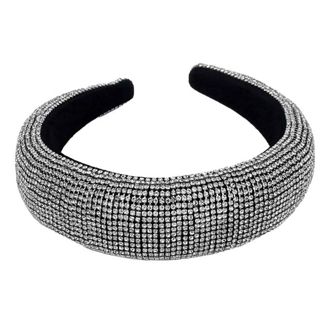 Shiny Rhinestone Pave Headband