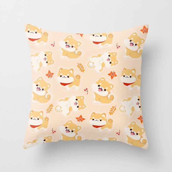 Shiba inu Print Cushion Cover