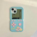 Funny Game Player Pig Soft Silicone Phone Case