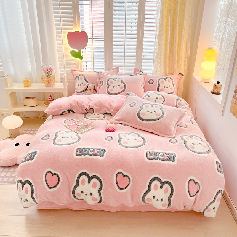 Winter Flannel Duvet Covers