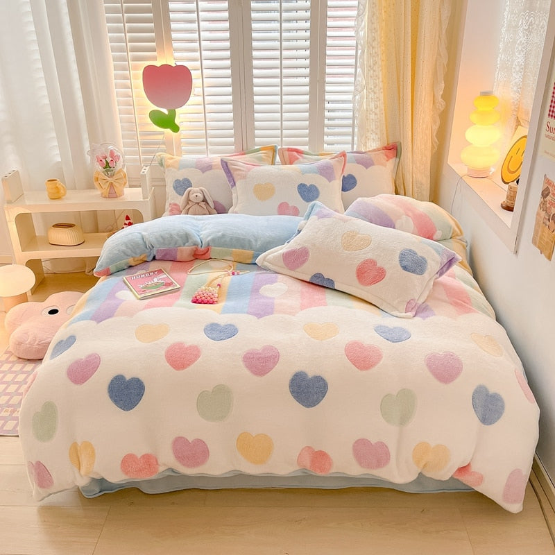 Winter Flannel Duvet Covers