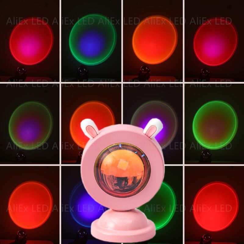 Portable Mini Sunset Lamp