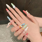 Kawaii Bunny & Bear False Nails Set