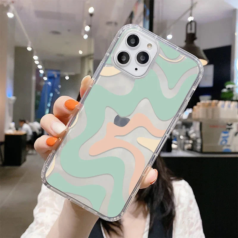 Abstract Swirl Pattern Phone Case