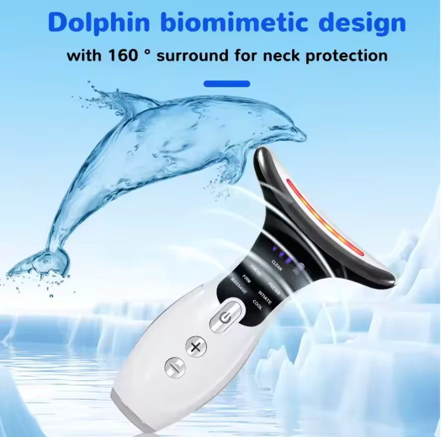 Neck Lifting - Tightening with Sound Waves for Multi-Effect Skin Care