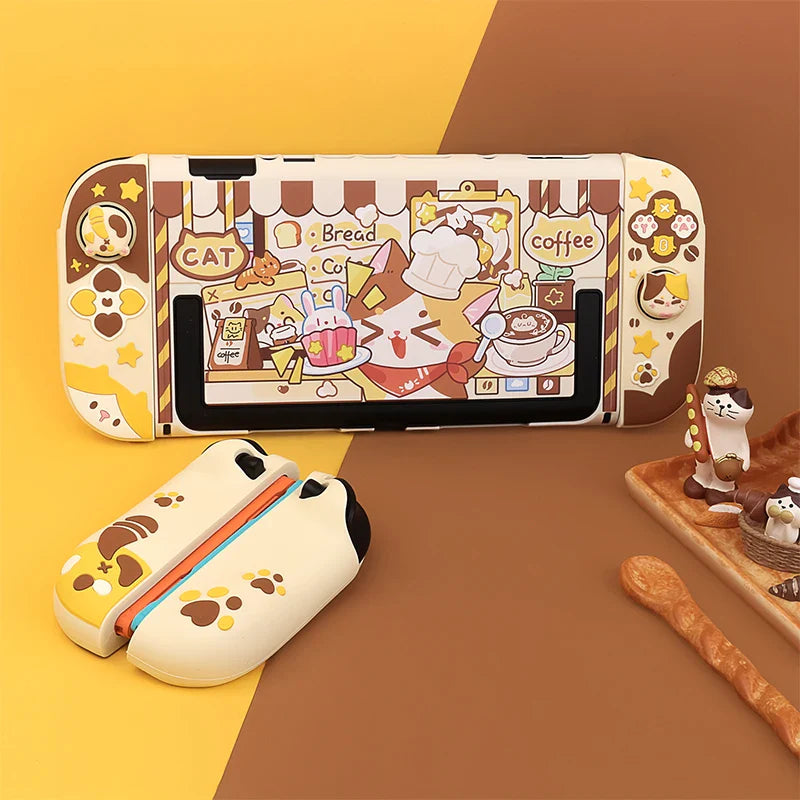 Kawaii Cat Cafe Switch 2 Case