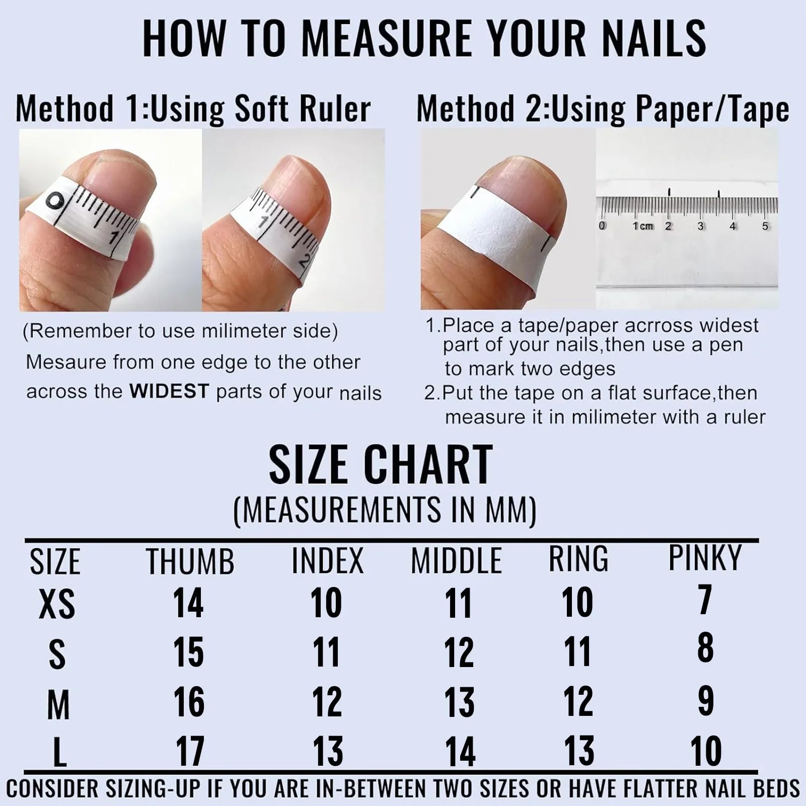 Kawaii Bunny & Bear False Nails Set