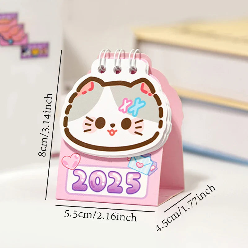 Cute Cat Mini Desk Calendars