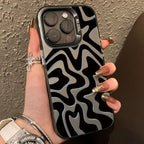 New Stripes Color Silver Shell Phone Case