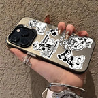 Fashion Sticker Mickey Pattern Phone Case