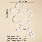 Kawaii Cat Paw Neon Light