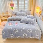 Winter Flannel Duvet Covers