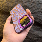 New Stripes Color Silver Shell Phone Case
