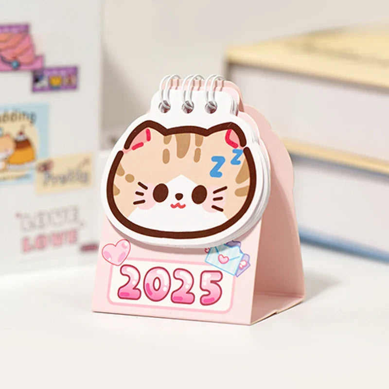 Cute Cat Mini Desk Calendars