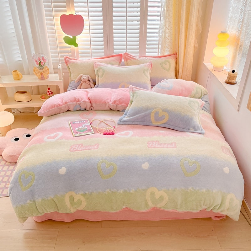Winter Flannel Duvet Covers