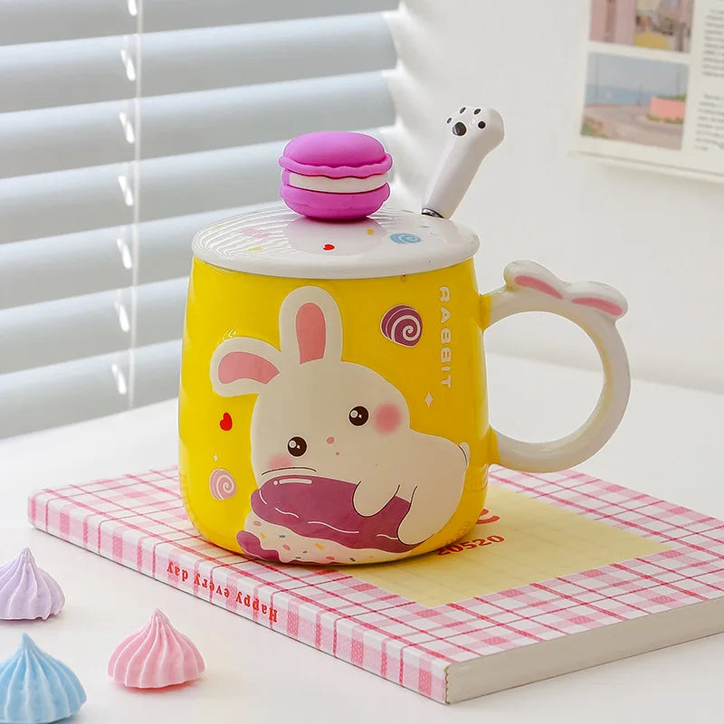 Macaron Bunny Mugs