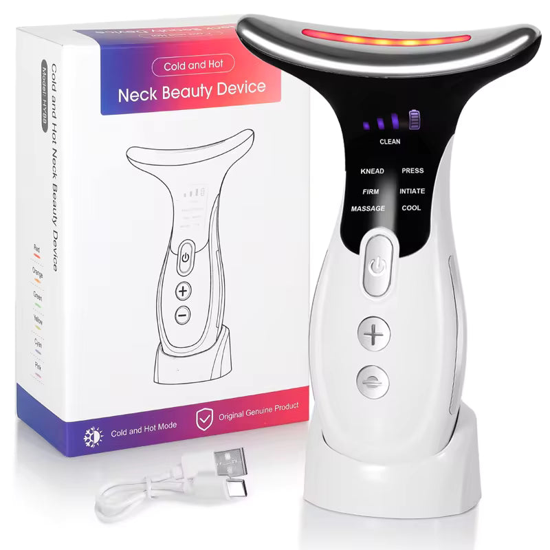 Neck Lifting - Tightening with Sound Waves for Multi-Effect Skin Care