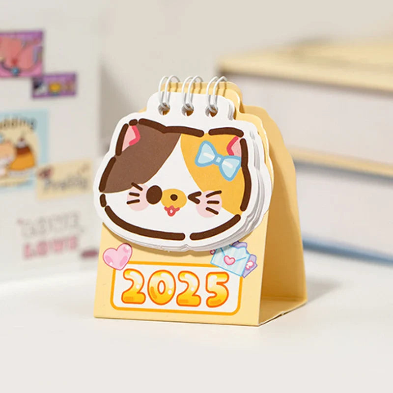 Cute Cat Mini Desk Calendars