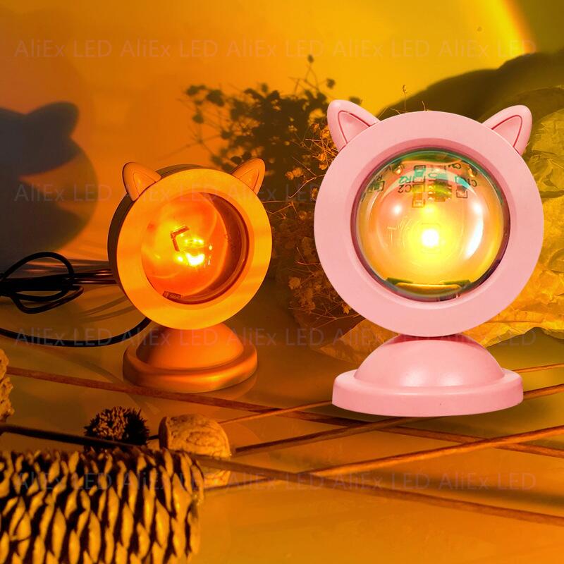 Portable Mini Sunset Lamp
