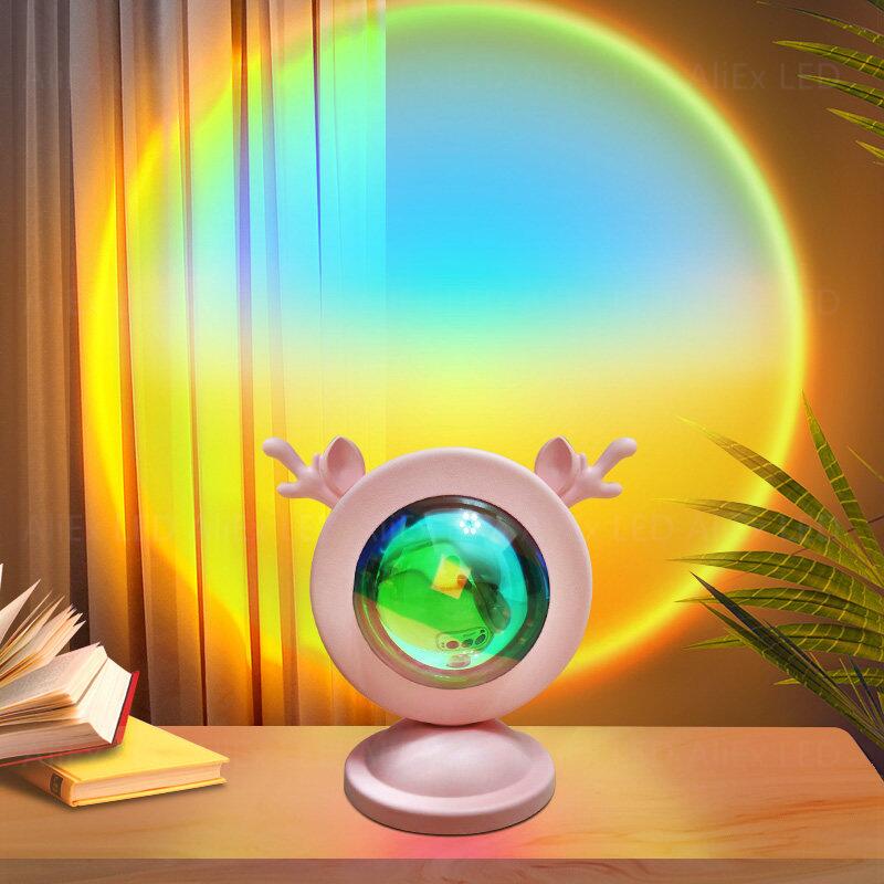 Portable Mini Sunset Lamp