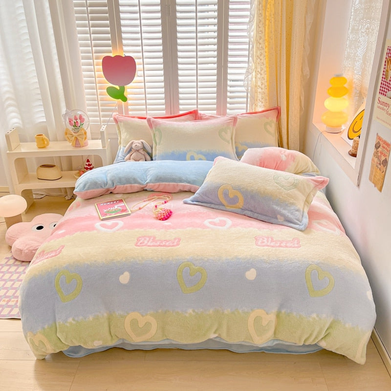 Winter Flannel Duvet Covers