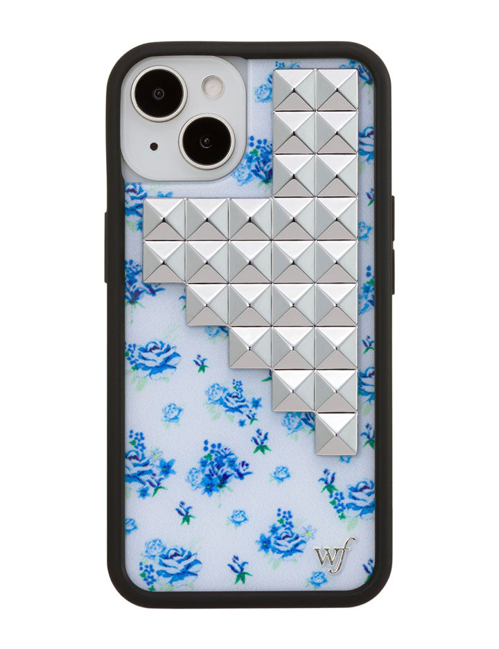 Forget Me Not Floral Stud iPhone Case
