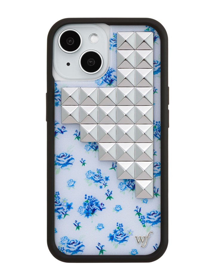 Forget Me Not Floral Stud iPhone Case