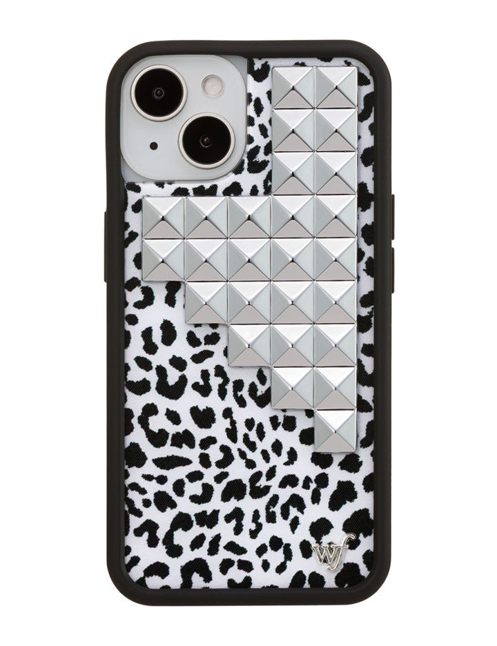 Snow Meow Stud iPhone Case