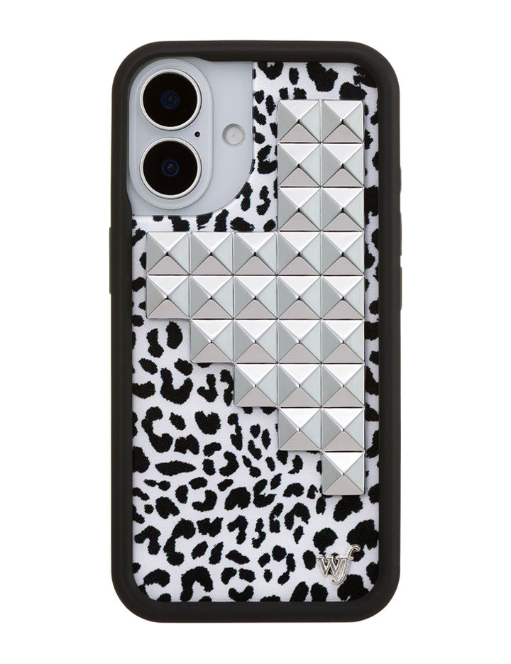 Snow Meow Stud iPhone Case