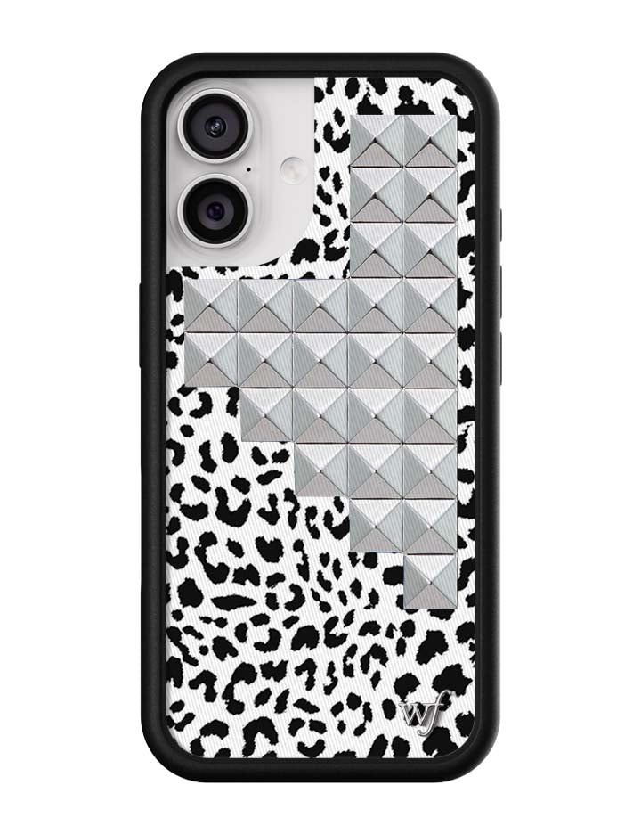 Snow Meow Stud iPhone Case