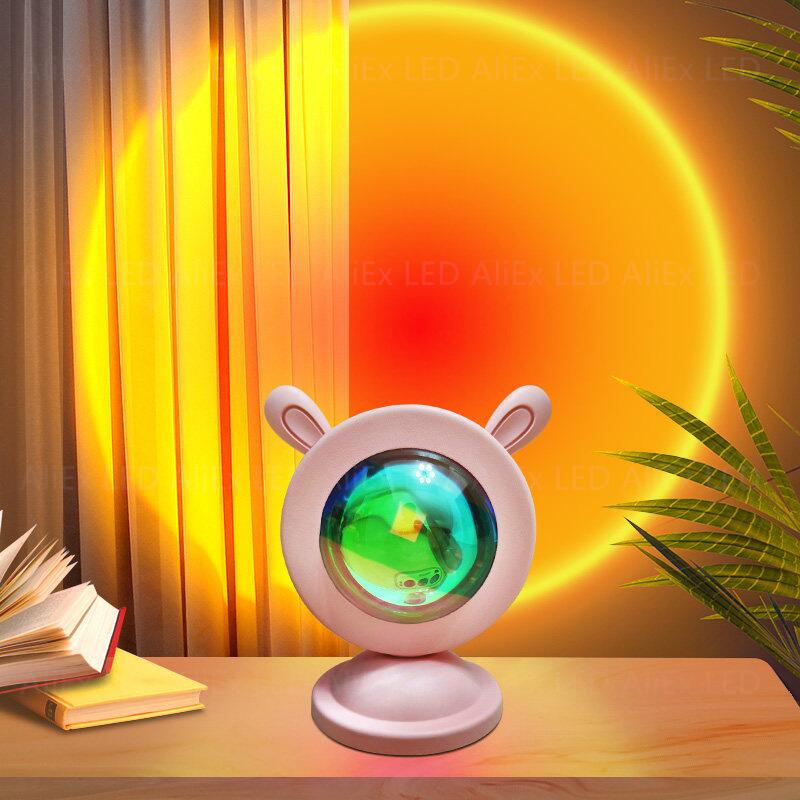 Portable Mini Sunset Lamp