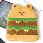 Kawaii Hamburger Bear Tablet Sleeve