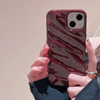 Stylish Wavy Silk Pattern Phone Case