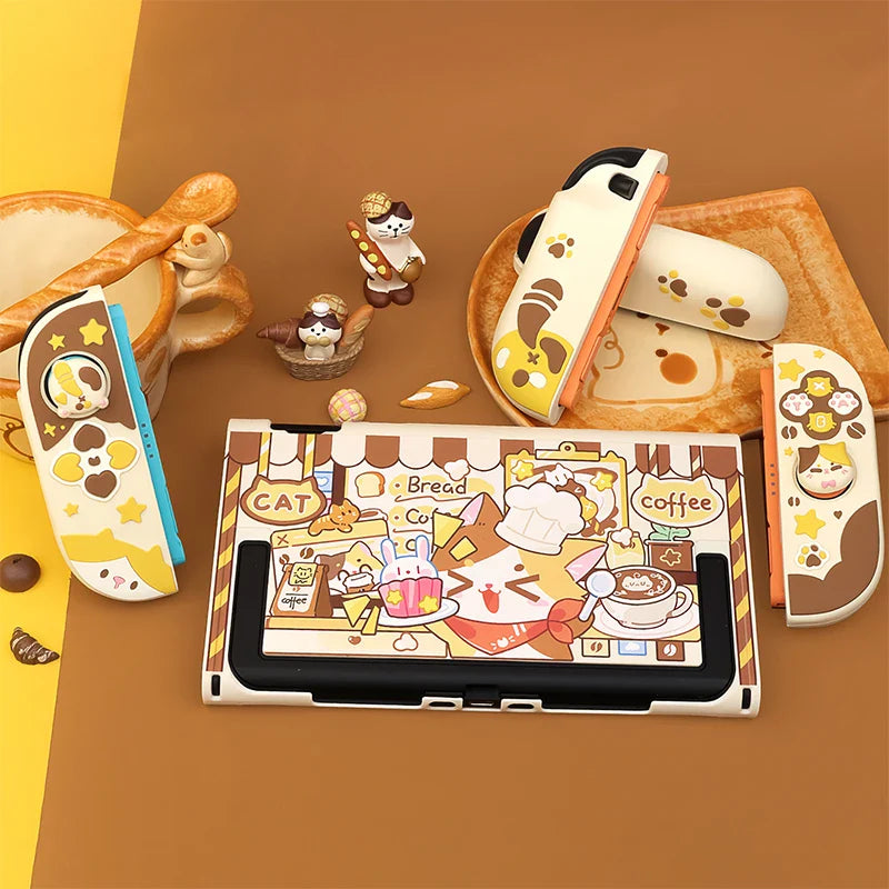 Kawaii Cat Cafe Switch 2 Case