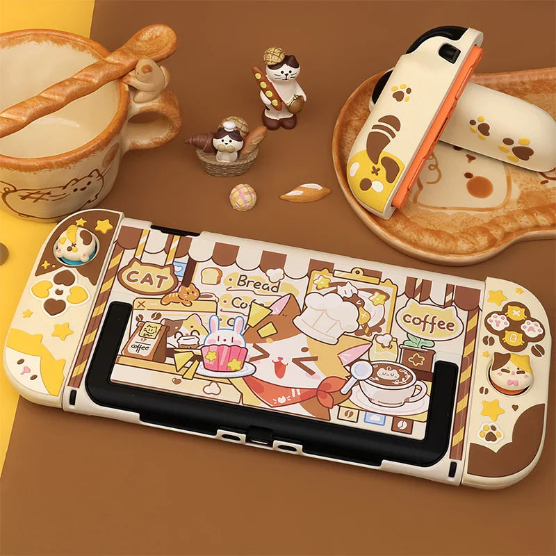 Kawaii Cat Cafe Switch 2 Case