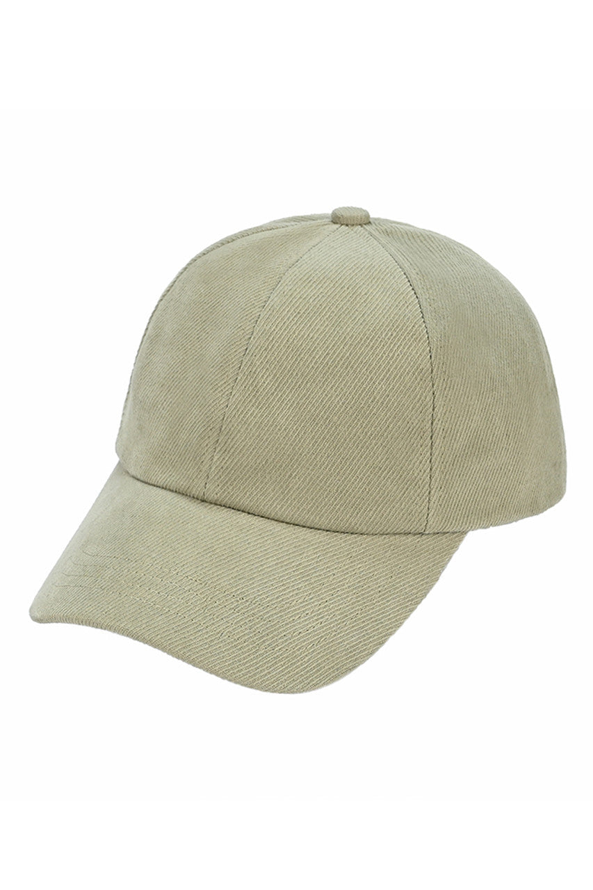 C.C Brushed Twill Baseball Cap