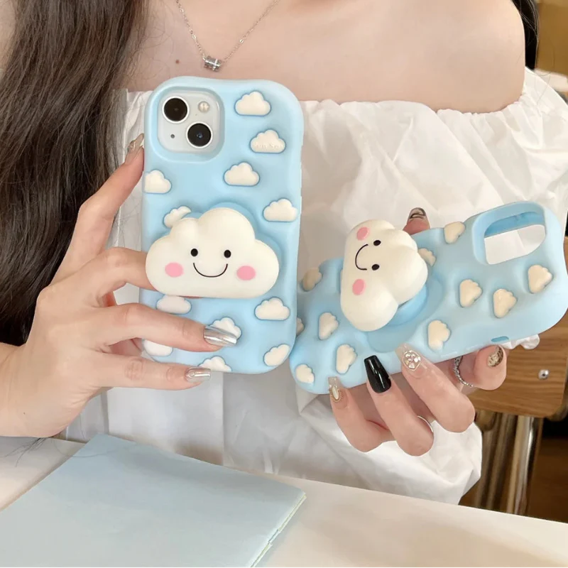 Kawaii Cloud iPhone Case
