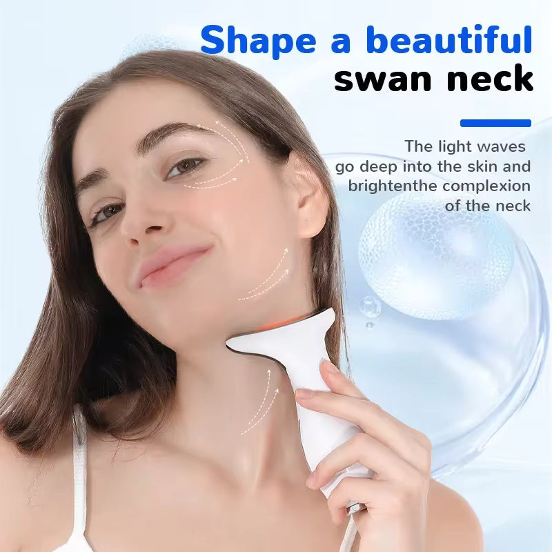 Neck Lifting - Tightening with Sound Waves for Multi-Effect Skin Care