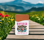 The Hot Flashes Club, Where Them Fans At Adhesive Faux Leather Cell Phone Wallet