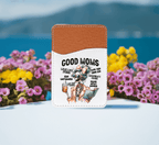 Good Moms Adhesive Faux Leather Cell Phone Wallet